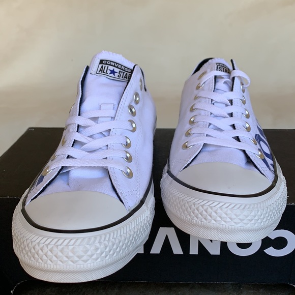 CONVERSE CTAS OX WHITE/BLUE/WHITE MEN’S - Picture 9 of 15